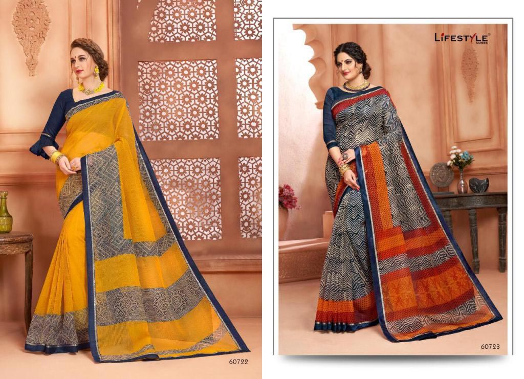 Lifestyle Sarees Charumitra Vol 30 Cotton Print Saree Lifestyle Sarees Charumitra Vol 30 Cotton Print Saree